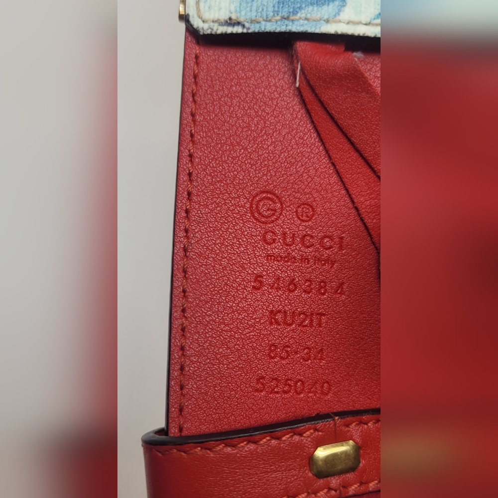Gucci Blooms Tiger Belt - Picture 4 of 6